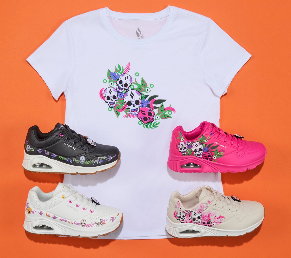 Women Skechers Colors of Life Tee