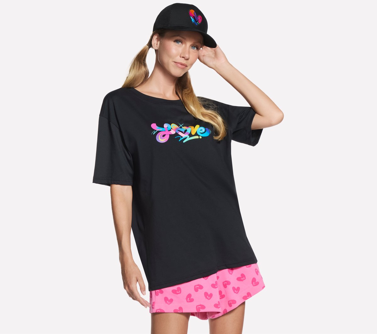 Women Skechers Jason Naylor: Love Short Sleeve Tee