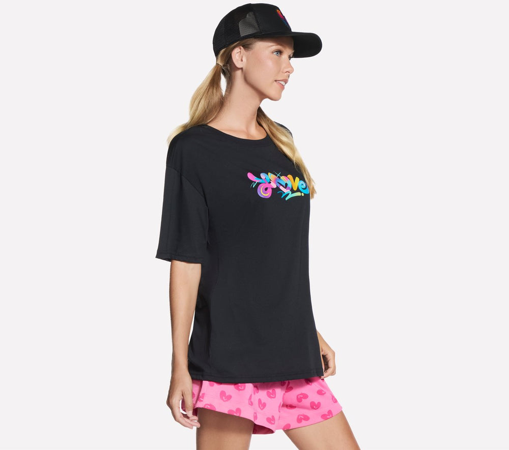 Women Skechers Jason Naylor: Love Short Sleeve Tee