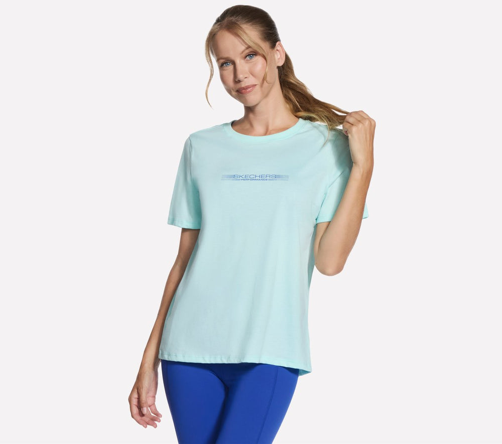 Women Skechers Performance Pace Short Sleeve Tee