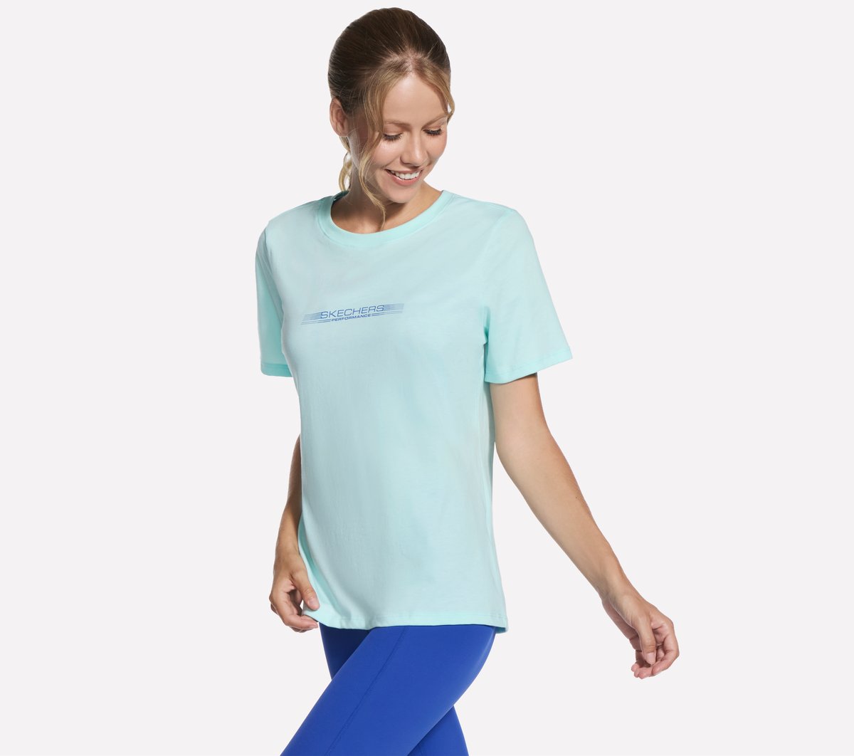 Women Skechers Performance Pace Short Sleeve Tee