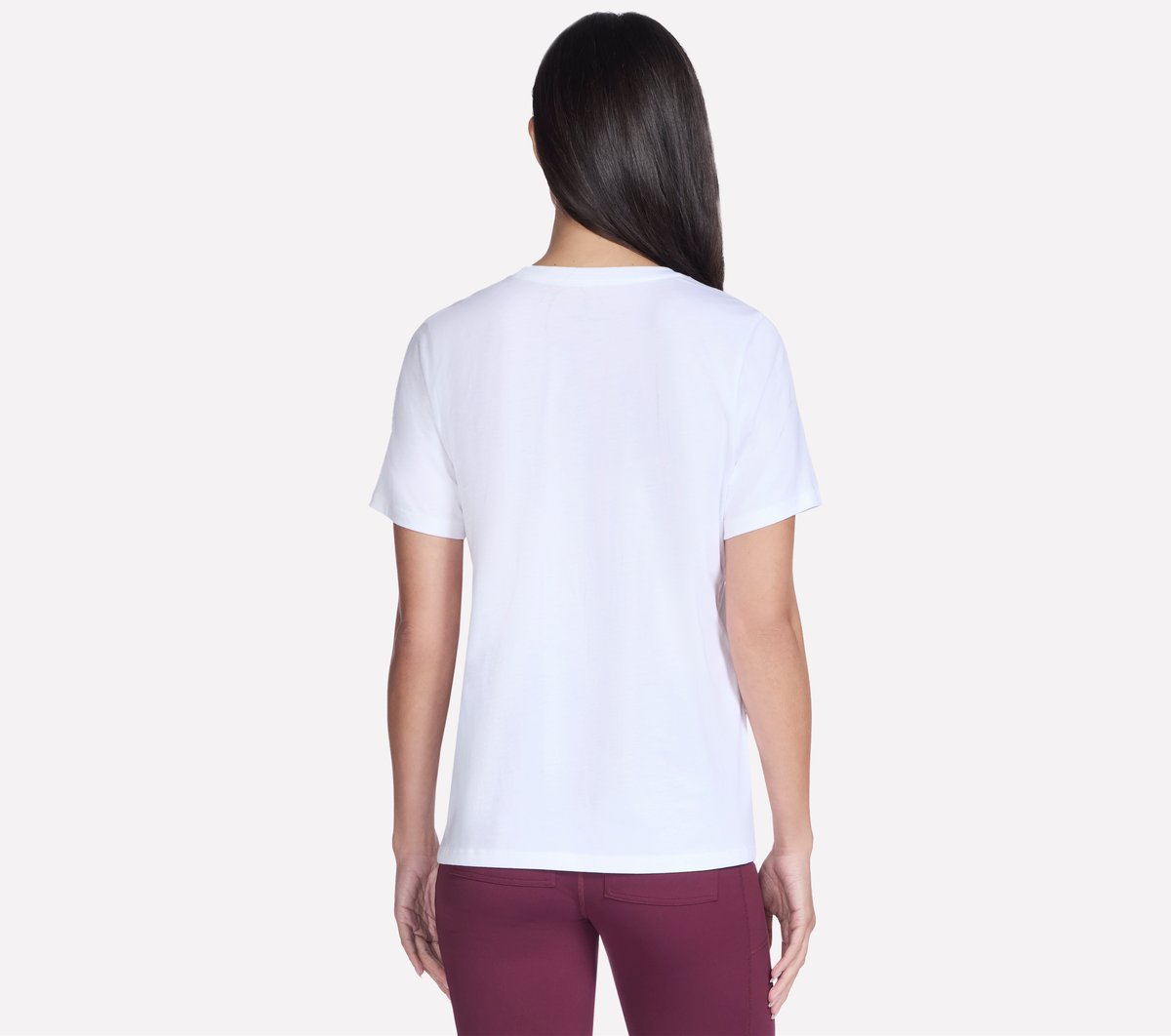 Women Skechers Floral Diamond Short Sleeve Tee