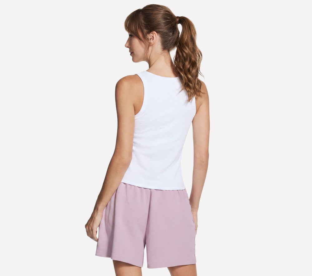 Women Skechers GO WALK Luxe Rib Tank