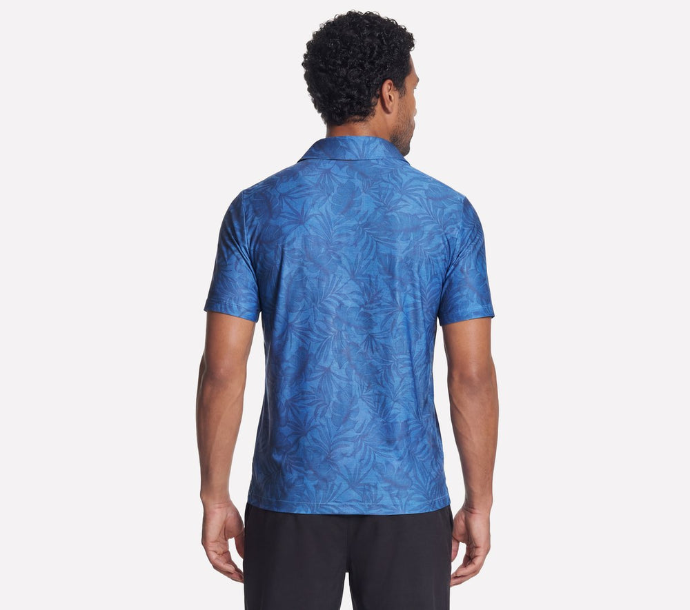 Men Skechers GO DRI All Day Printed Polo