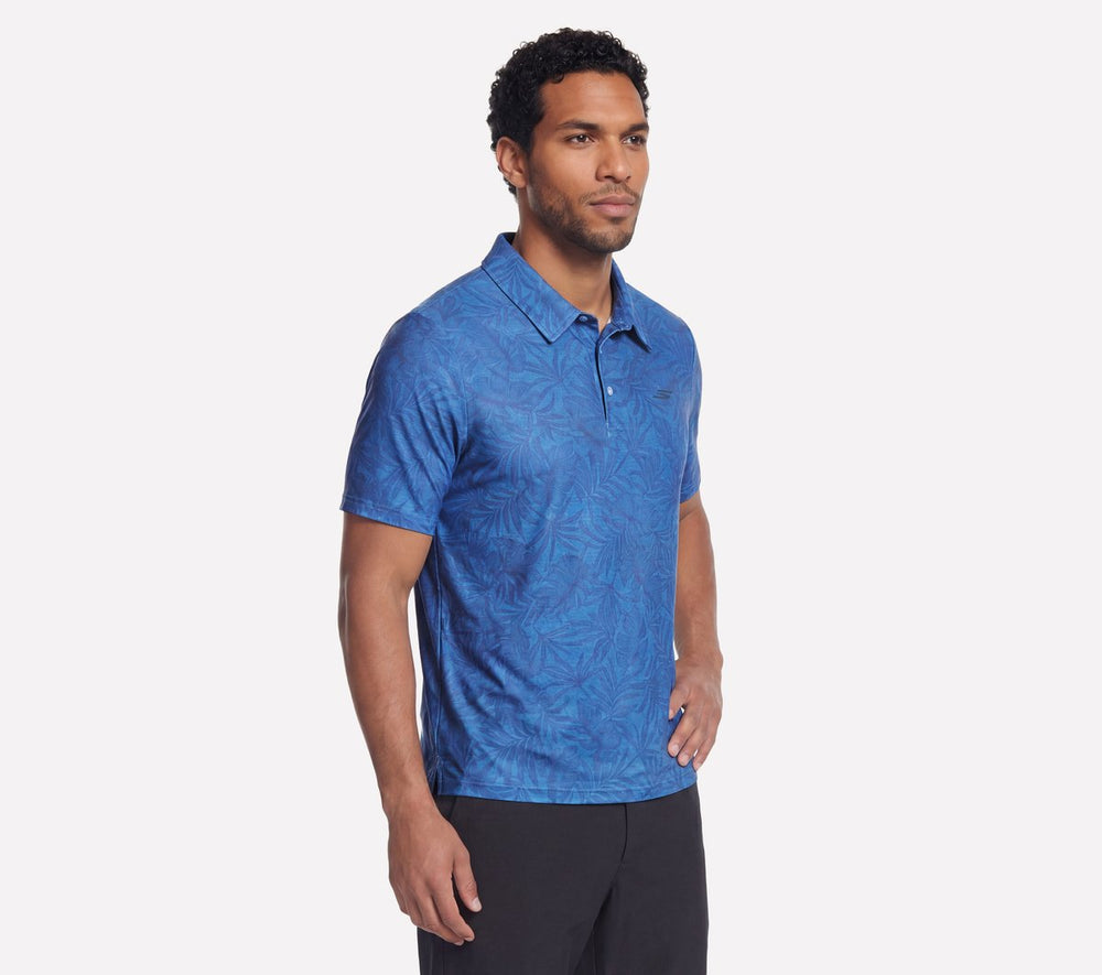 Men Skechers GO DRI All Day Printed Polo
