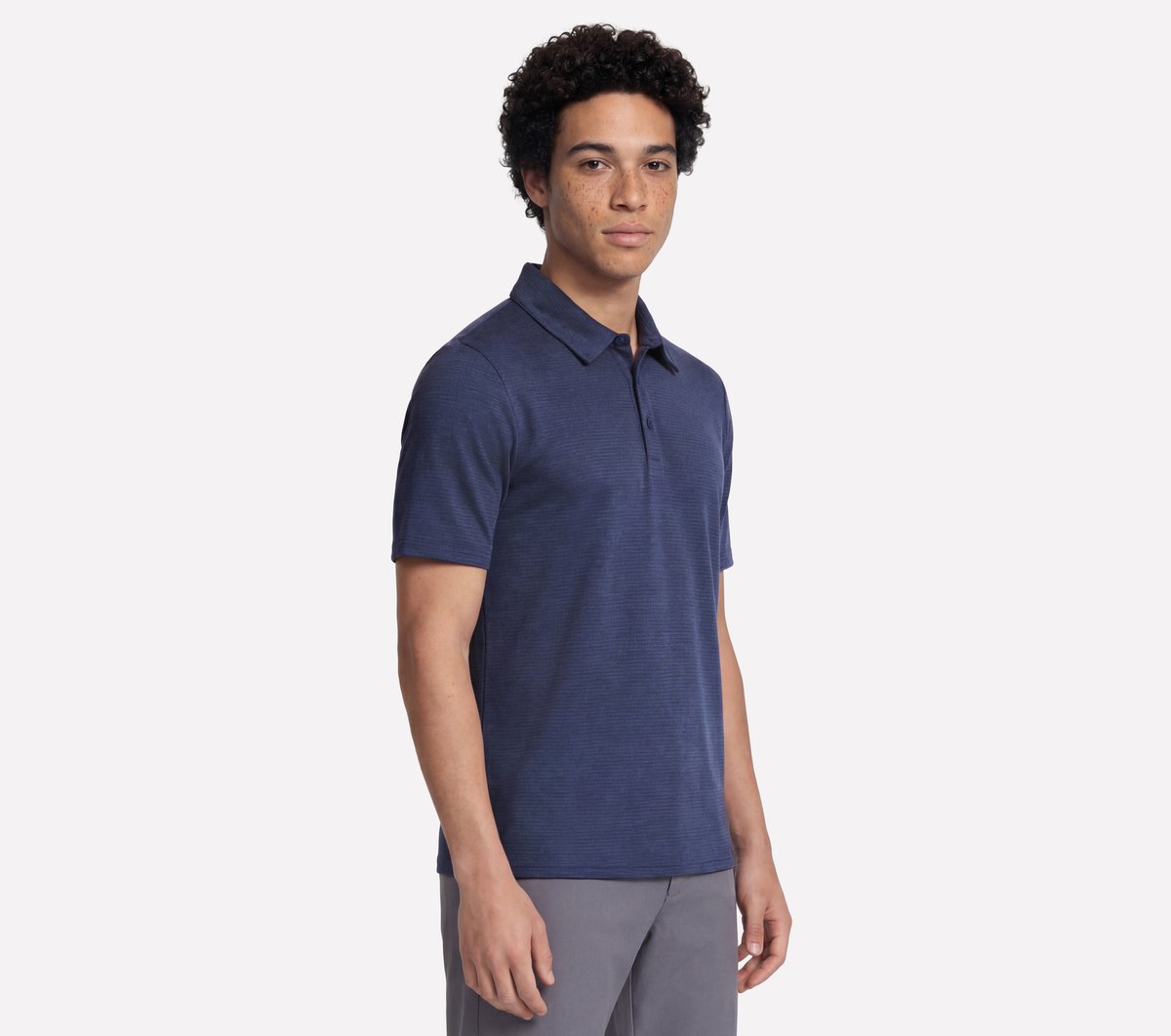 Men Skechers GO GOLF GO DRI All Day Stripe Polo