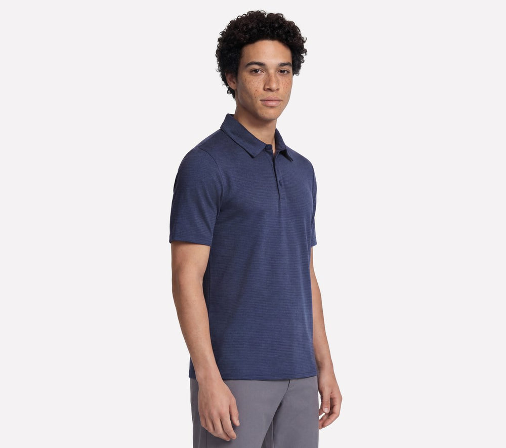 Men Skechers GO GOLF GO DRI All Day Stripe Polo