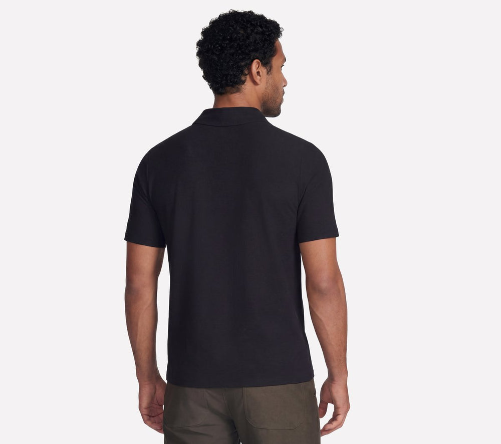 Men Skechers GO DRI All Day Solid Polo
