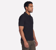 Men Skechers GO DRI All Day Solid Polo