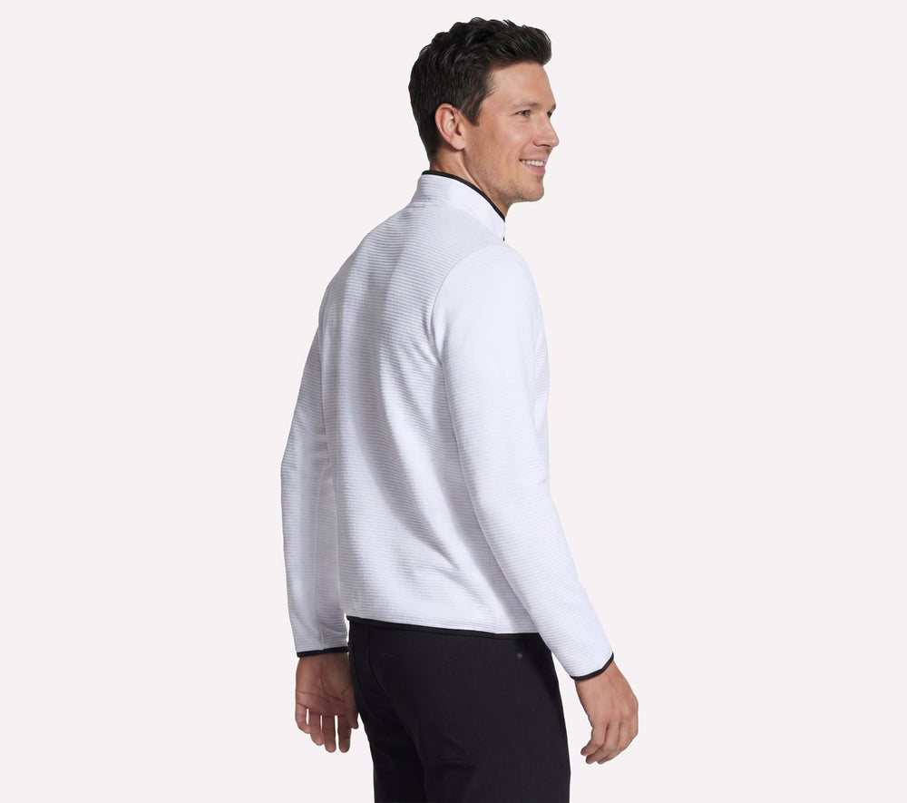 Men Skechers GO WALK Ottoman 1/4 Zip