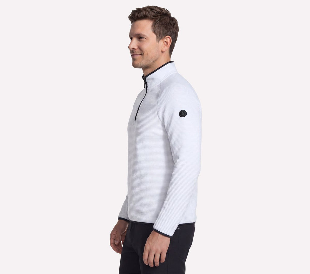 Men Skechers GO WALK Ottoman 1/4 Zip