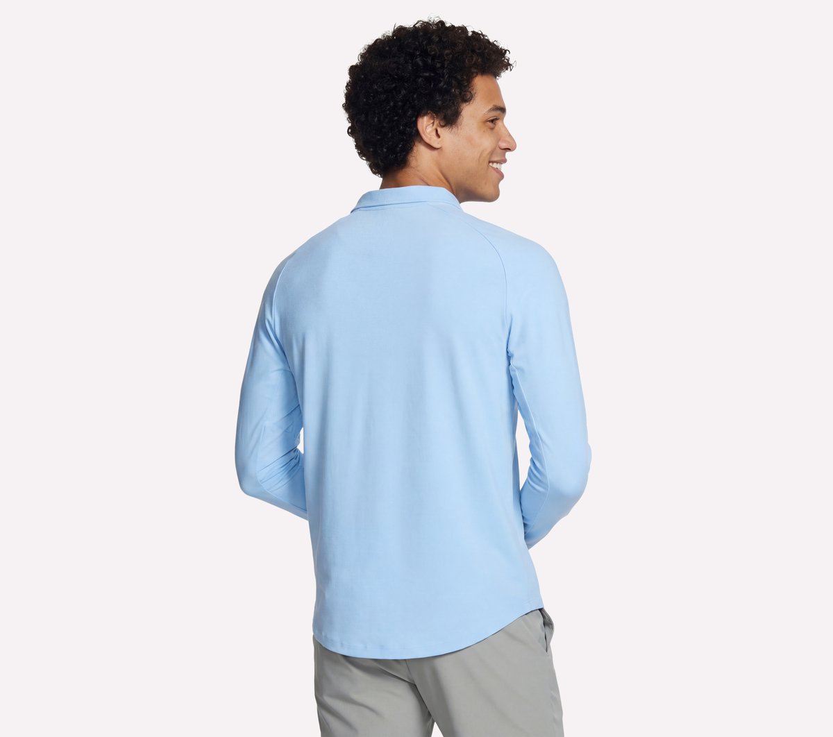 Men Skechers GO DRI All Day Performance 1/4 Zip