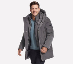 Men Skechers Non-Quilted Parka