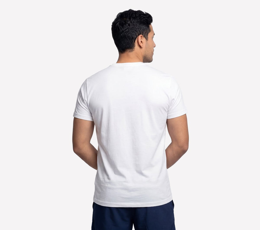 Men Skechers GO DRI All Day Solid Tee
