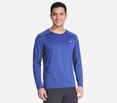 Men Skechers GO DRI Circuit Long Sleeve Tee