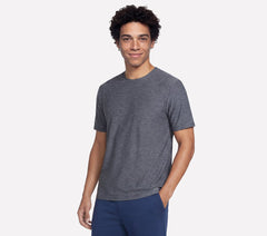 Men Skechers GO DRI All Day Stripe Tee