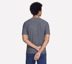 Men Skechers GO DRI All Day Stripe Tee