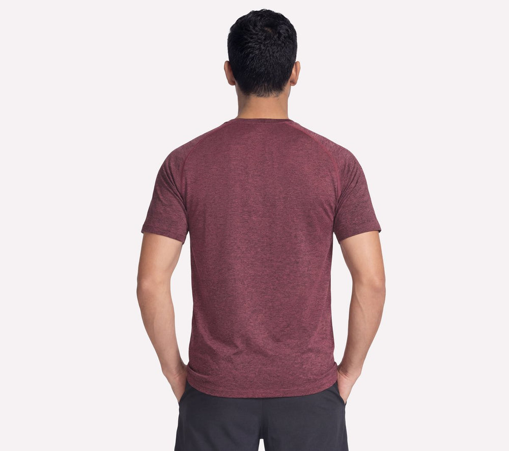 Men Skechers Raglan Seamless Tee