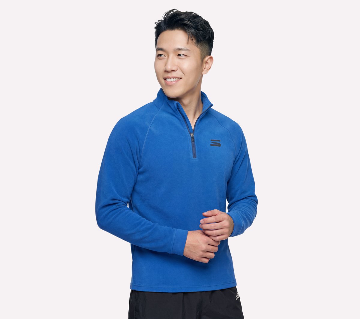 Men Skechers SKECHCLOUD Elevate 1/4 Zip