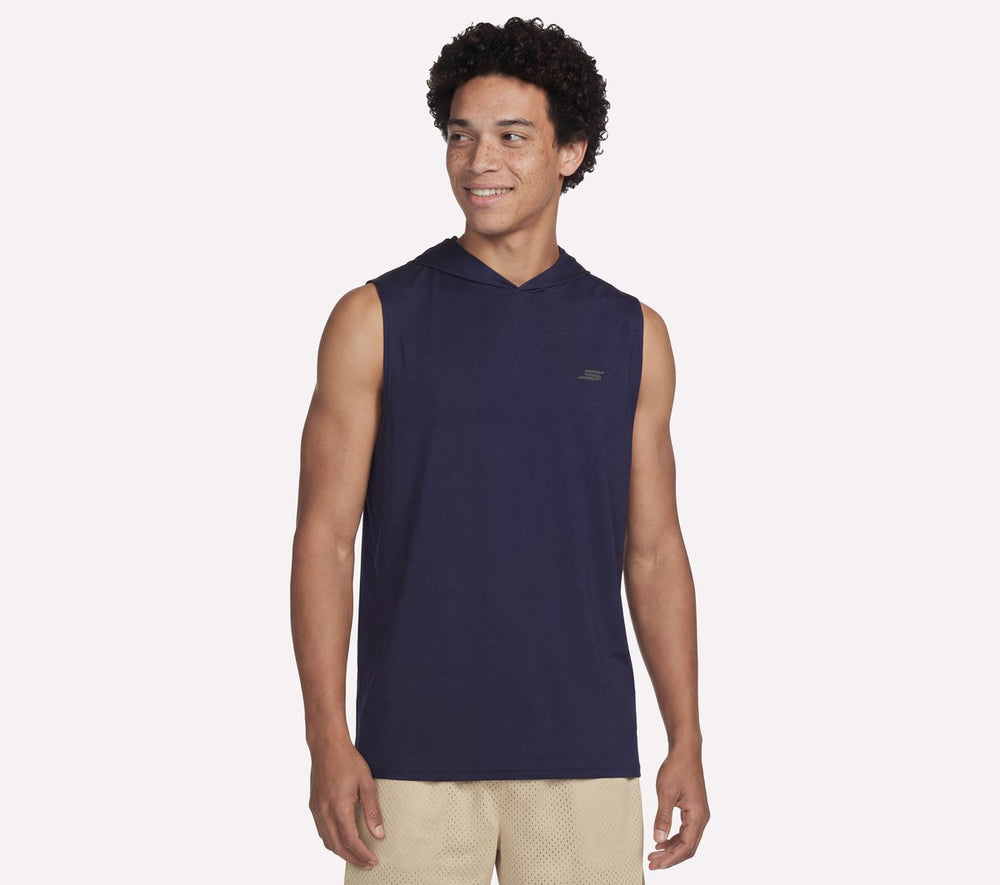 Men Skechers Hoops Sleeveless Hoodie