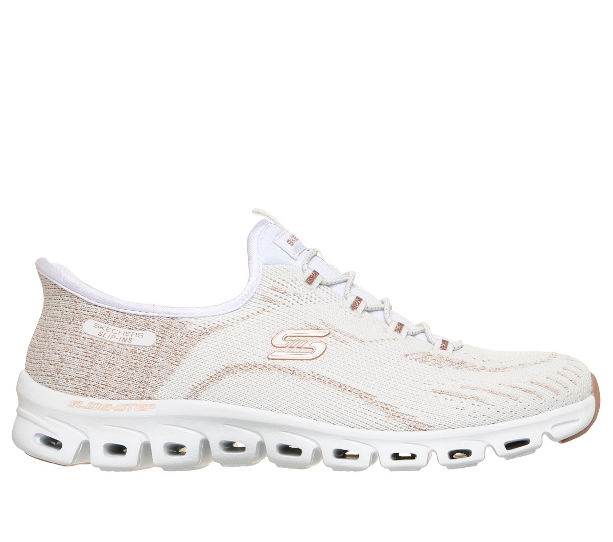 Women Skechers Slip-ins: Glide-Step - Copper Bloom