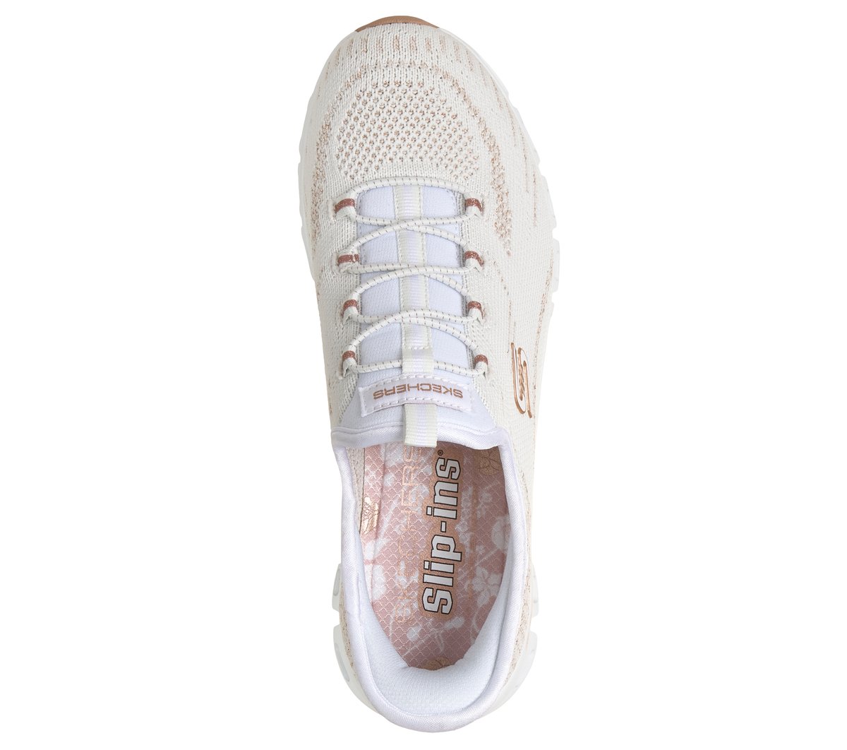 Women Skechers Slip-ins: Glide-Step - Copper Bloom