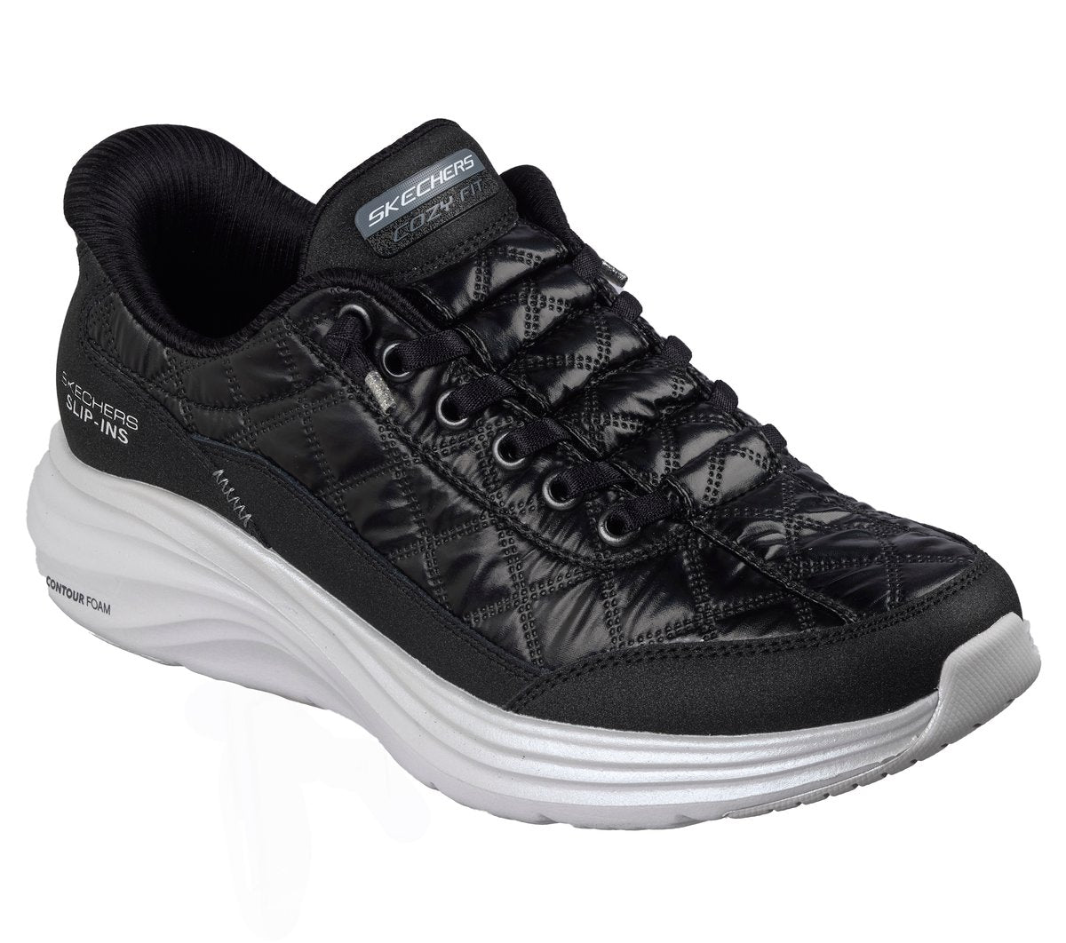 Women Skechers Slip-ins: Contour Foam - Cozy Fit Sparkling Gem