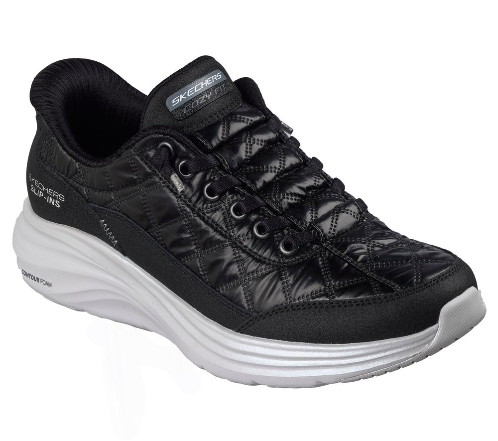 Women Skechers Slip-ins: Contour Foam - Cozy Fit Sparkling Gem
