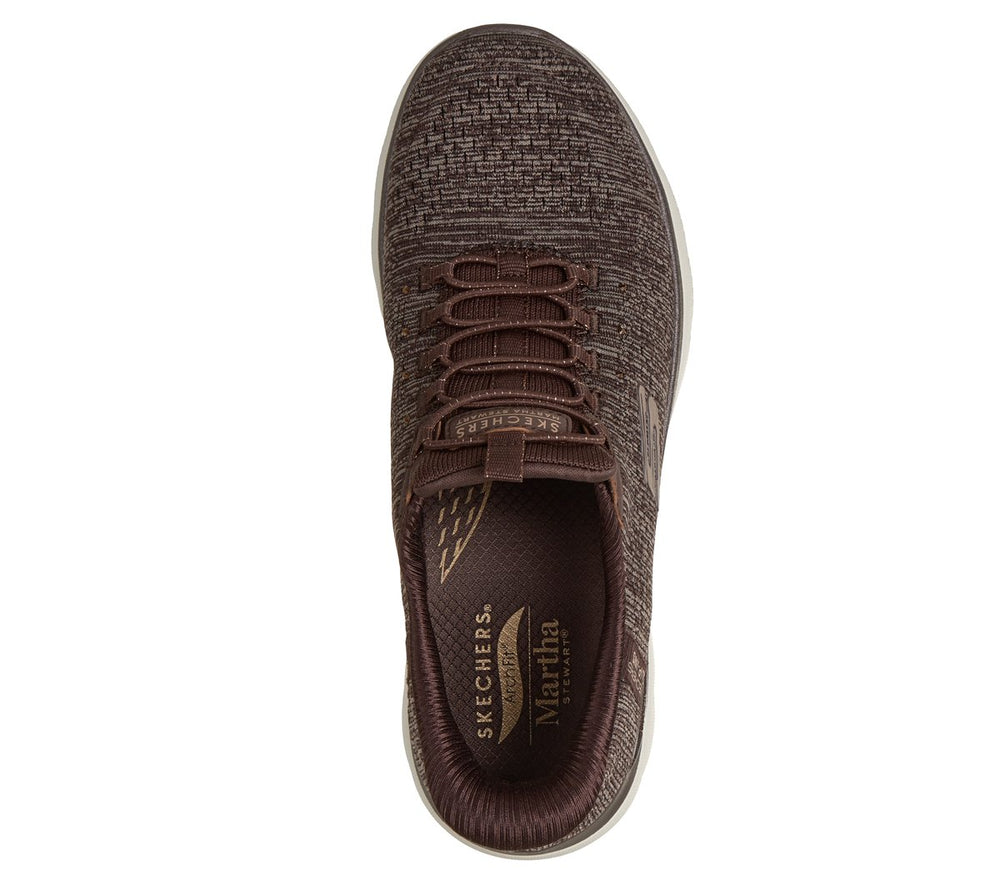 Women Skechers Martha Stewart Slip-ins: Arch Fit Summits - Soft Shimmer