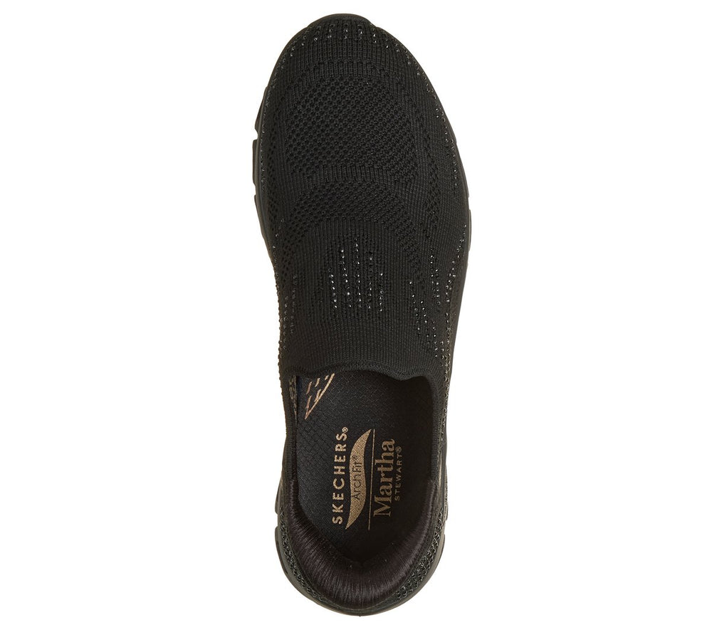 Women Skechers Slip-ins Martha Stewart: Arch Fit Glide-Step Elevate - Smoke Show