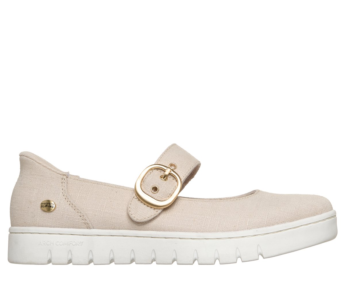 Women Skechers Slip-ins: BOBS Arch Comfort Sunfest - Easy Charm