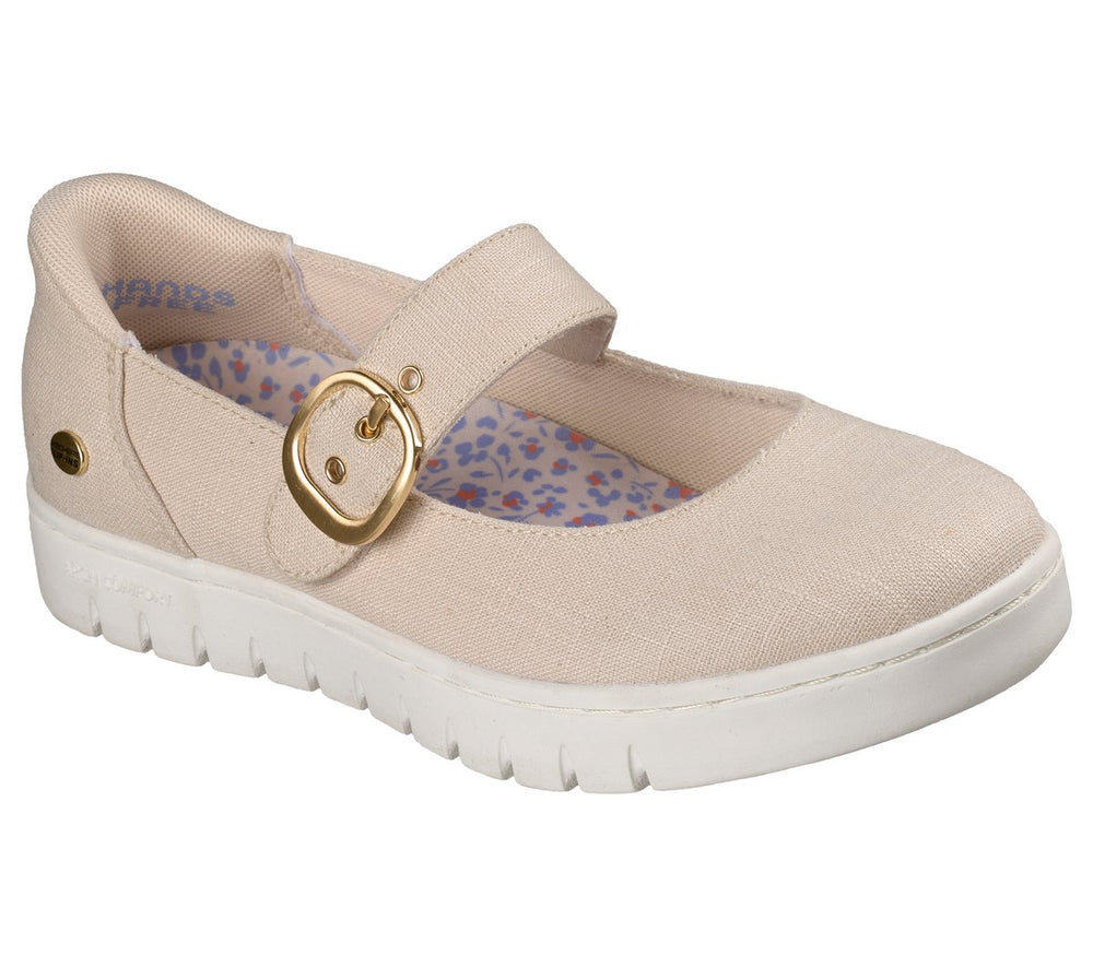 Women Skechers Slip-ins: BOBS Arch Comfort Sunfest - Easy Charm
