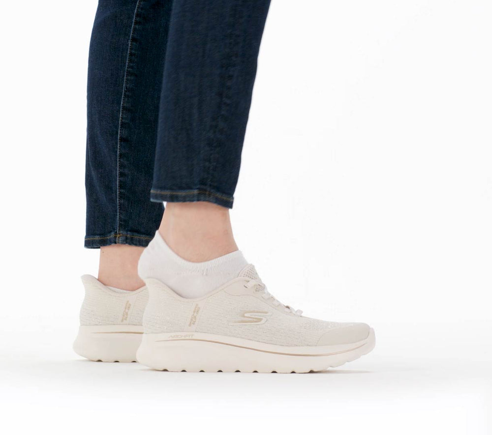 Women Skechers Slip-ins Relaxed Fit: GO WALK Arch Fit N-Joy - Ria