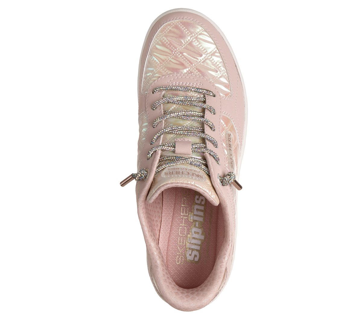 Women Skechers Slip-ins: Sport Court 92 - Cozy Fit Cosmic Shine
