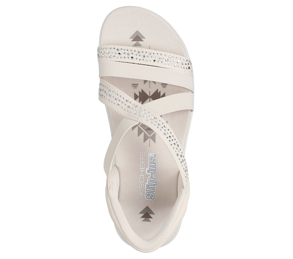 Women Skechers Slip-ins: Reggae Slim - Summer Sparkle