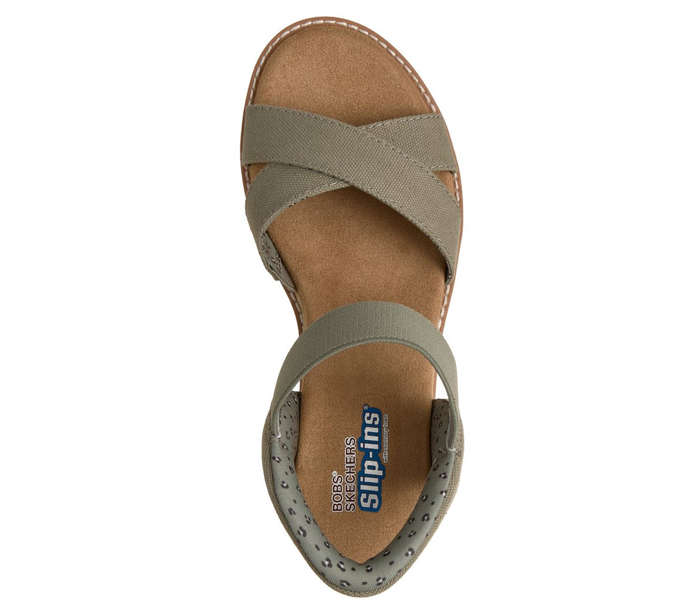Women Skechers Slip-ins: BOBS Desert Kiss - Golden Lily