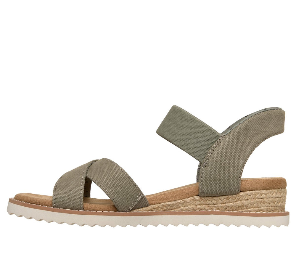 Women Skechers Slip-ins: BOBS Desert Kiss - Golden Lily
