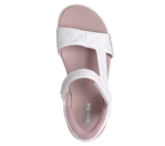 Women Skechers Slip-ins: GO WALK Glide-Step 2.0 Sandal - Cozy Fit Jada