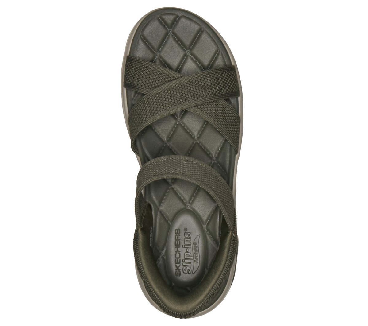 Women Skechers Slip-ins: GO WALK Arch Fit 2.0 Sandal - Francesca