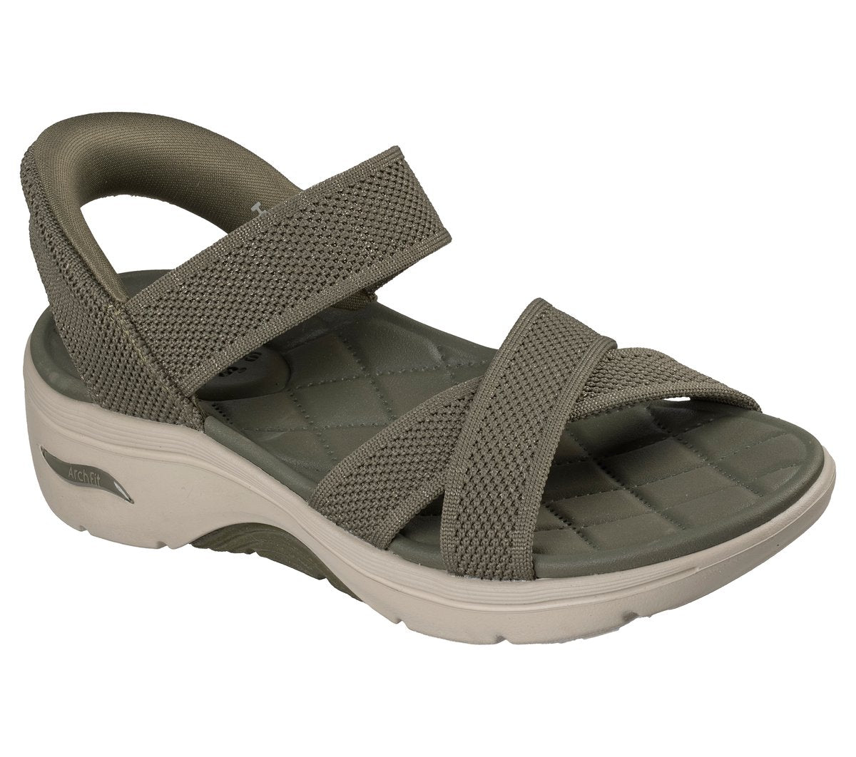Women Skechers Slip-ins: GO WALK Arch Fit 2.0 Sandal - Francesca