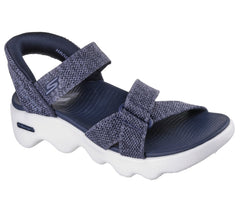 Women Skechers Slip-ins: GO WALK Massage Fit Sandal - Heather