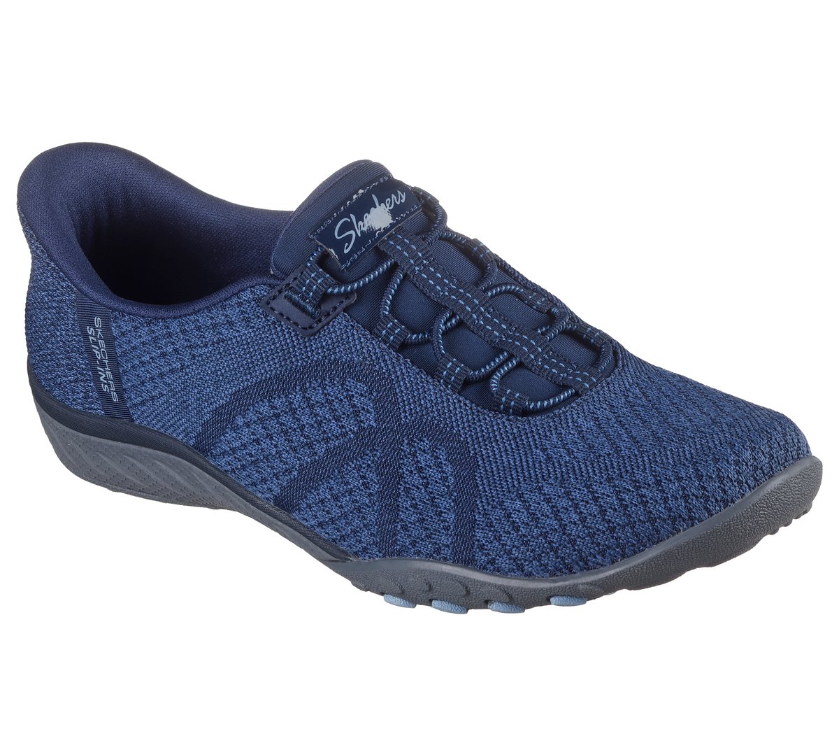 Women Skechers Slip-ins: Breathe-Easy - Knitty Waves