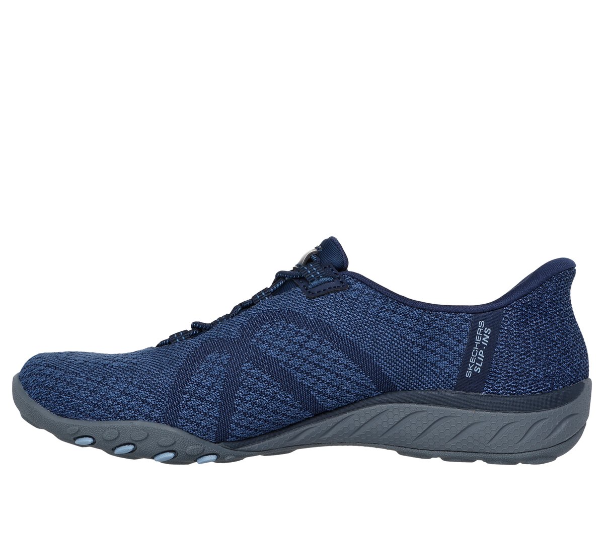 Women Skechers Slip-ins: Breathe-Easy - Knitty Waves