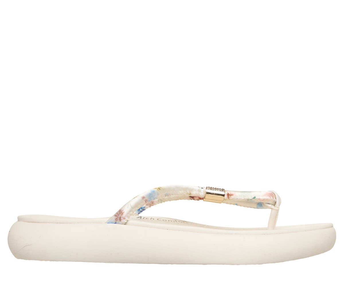 Women Skechers Slide-Ups Relaxed Fit: Asana Luxe - Vibrant Beauty