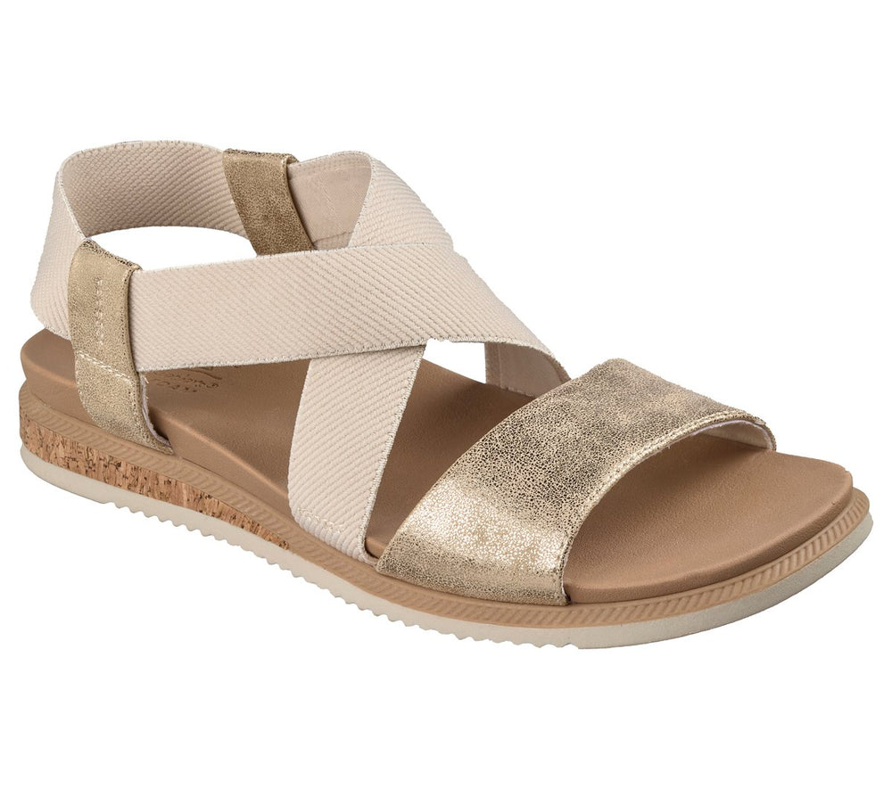 Women Skechers BOBS Desert Kiss Low - Sand Hop