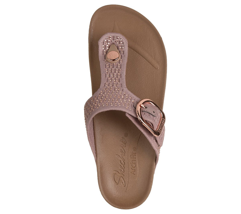 Women Skechers Arch Fit Granola - Enchanted Sparkle