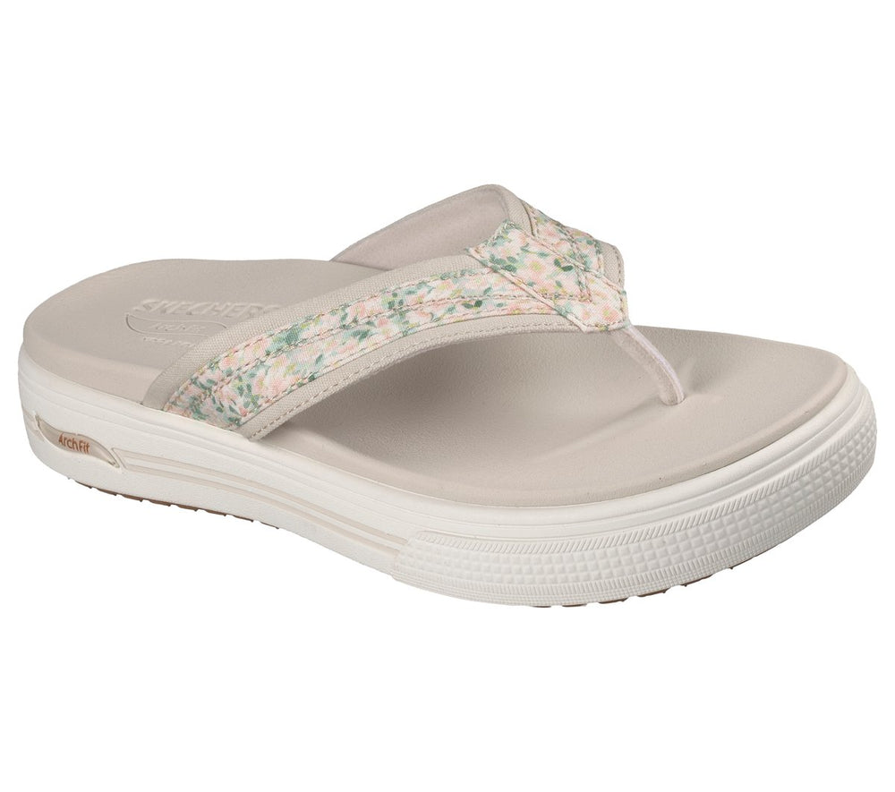 Women Skechers Arch Fit Arcade Sandal - Flora Friends