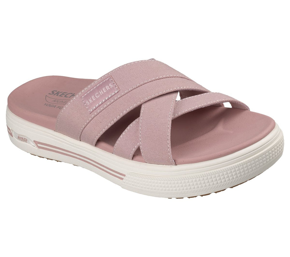 Women Skechers Arch Fit Arcade Sandal - Daylily