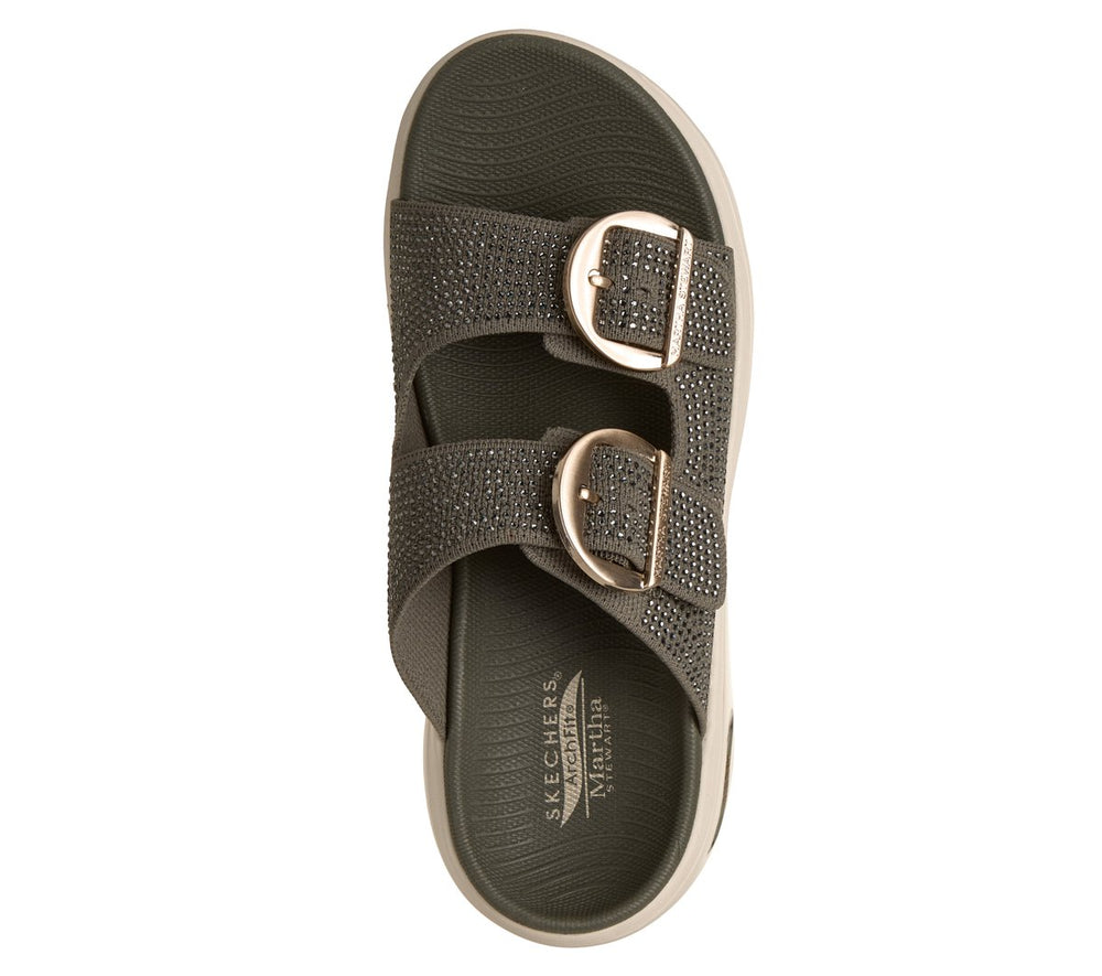 Women Skechers Martha Stewart: GO WALK Arch Fit 2.0 Sandal - Showstopper