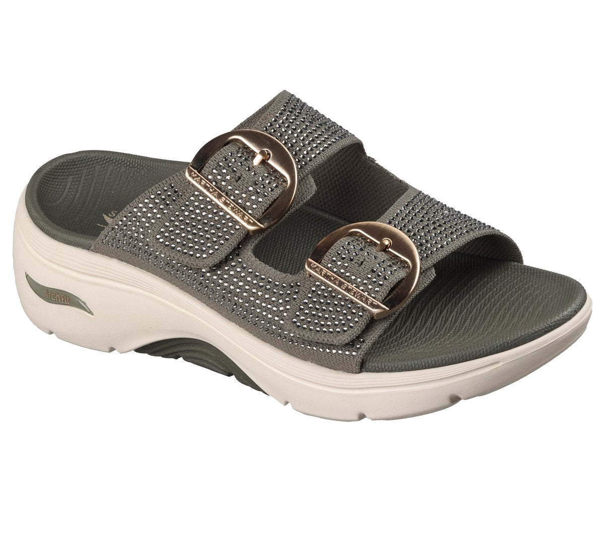 Women Skechers Martha Stewart: GO WALK Arch Fit 2.0 Sandal - Showstopper